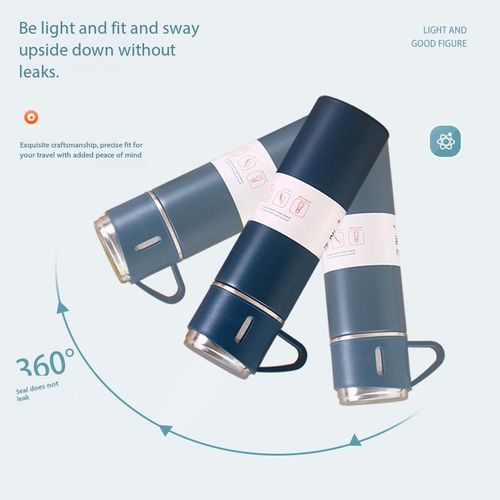 Premium Stainless Steel Thermal Flask Set 3 Piece Business Gift Box Vacuum Bottle for Kenya