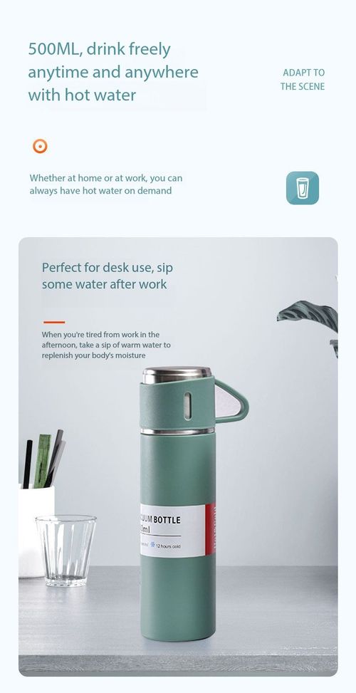 Premium Stainless Steel Thermal Flask Set 3 Piece Business Gift Box Vacuum Bottle for Kenya