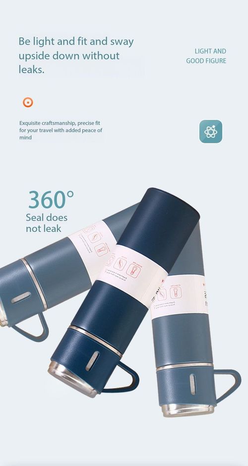 Premium Stainless Steel Thermal Flask Set 3 Piece Business Gift Box Vacuum Bottle for Kenya
