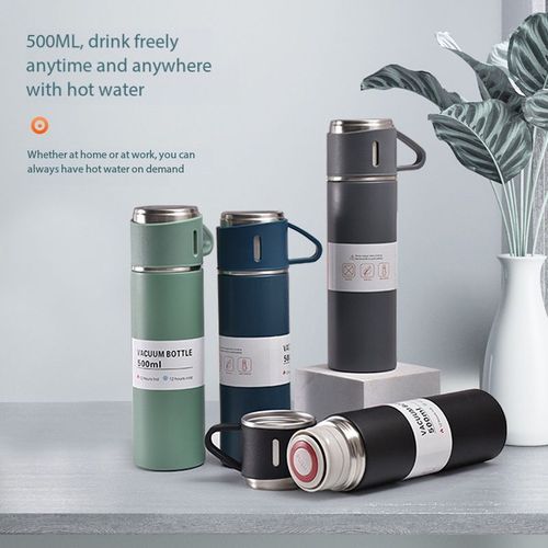 Premium Stainless Steel Thermal Flask Set 3 Piece Business Gift Box Vacuum Bottle for Kenya