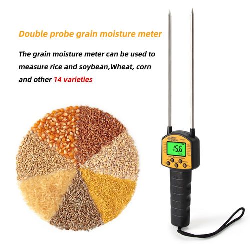 Portable Digital Grain Moisture Meter for Corn Wheat Rice