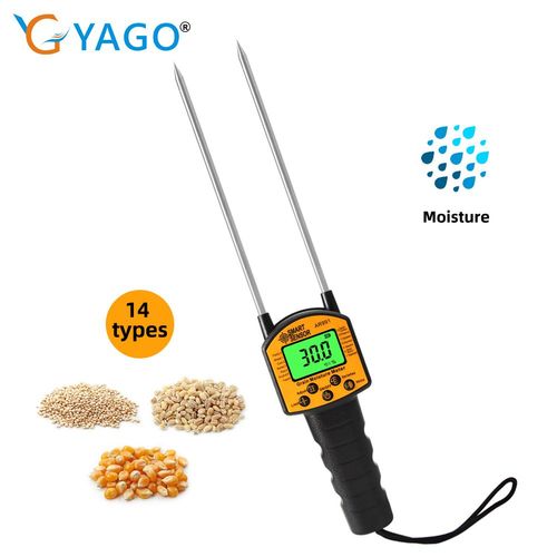 Portable Digital Grain Moisture Meter for Corn Wheat Rice