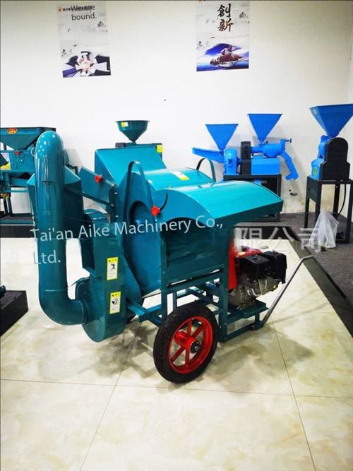 Dual Power Grain Thresher Machine 2.2KW Gasoline Electric Bean Rapeseed Harvester for Kenyan Farms