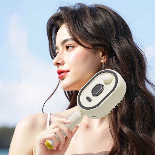 New Electric Scalp Massage Brush with Self Cleaning Function  Multifunctional Scalp and Hair Oil Massager  Portable  Designed for Women  Promotes Hair Growth and Relieves Stress