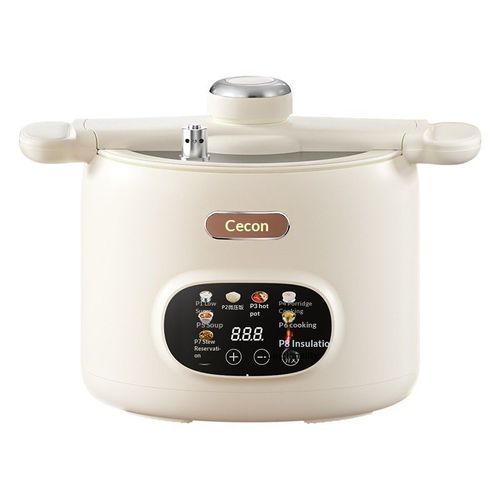 Multifunctional Low-Sugar Electric Cooker with Ceramic Glaze Inner Pot, LCD Display, Dry-Boil Protection, Low-Sugar & Compact Capacity, Portable Electric Stew Pot, Digital Controls, Non-Stick Pot, Multifunctional Automatic Rice Cooker.
