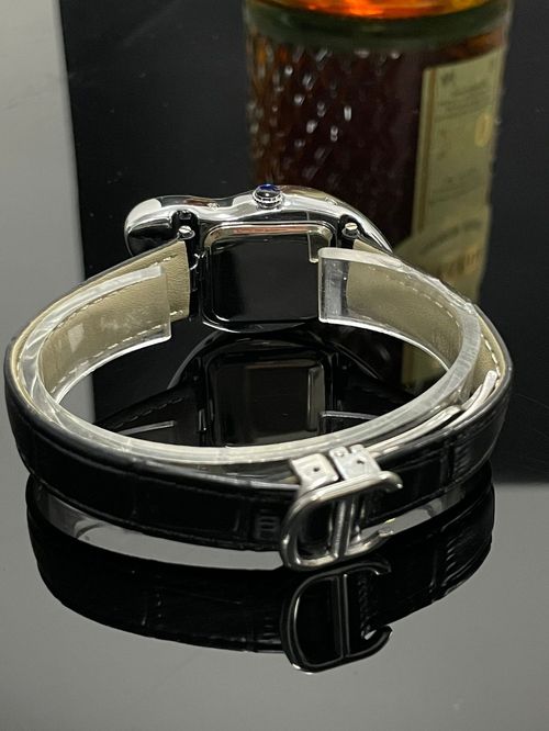 Artistic Melting Design Wristwatch Gold Case Paris Style Leather Strap Watch for Kenya Market