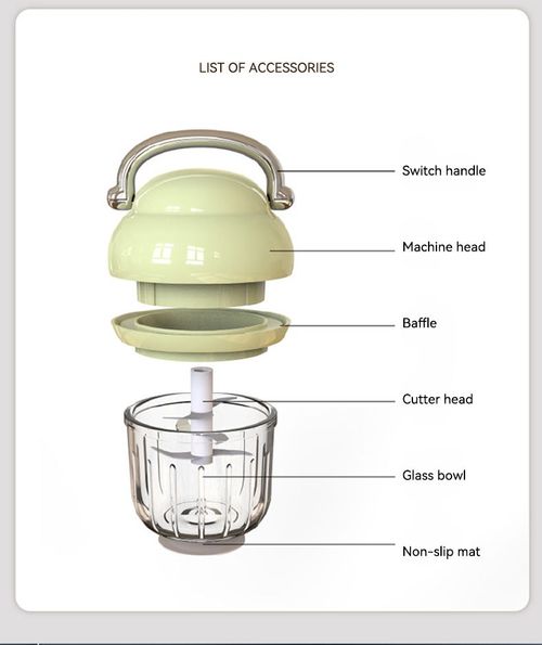 Mini Electric Food Chopper for Garlic Chili Baby Food