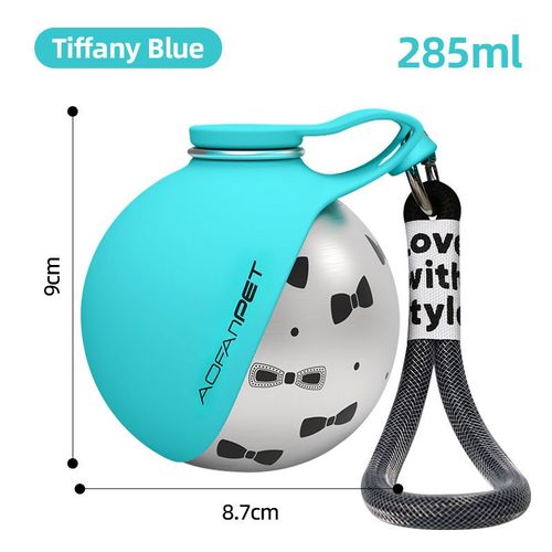 Portable Stainless Steel Pet Water Dispenser for Dogs & Cats