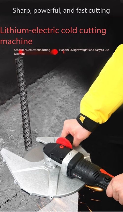 Lithium Battery Cordless Rebar Cutter Portable Hydraulic Cold Cutting Saw for Kenya Construction