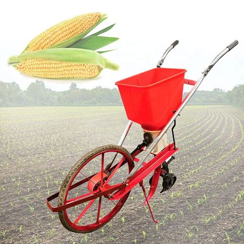 Manual Push Seeder Planter Multi Crop Corn Peanut Soybean Seeder Fertilizer Combo for Kenya Agriculture