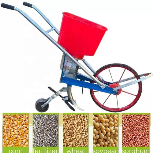 Manual Push Seeder Planter Multi Crop Corn Peanut Soybean Seeder Fertilizer Combo for Kenya Agriculture