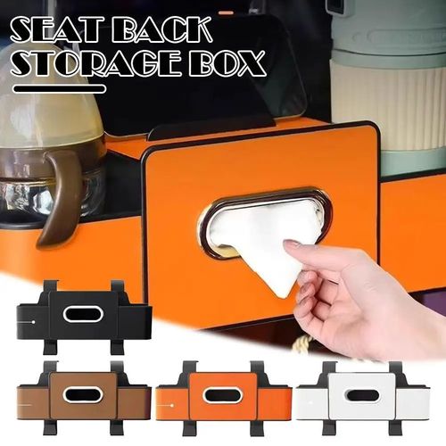 Car Seat Back Multi Compartment Storage Organizer Box