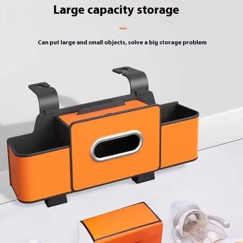 Car Seat Back Multi Compartment Storage Organizer Box