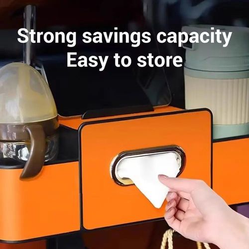 Car Seat Back Multi Compartment Storage Organizer Box