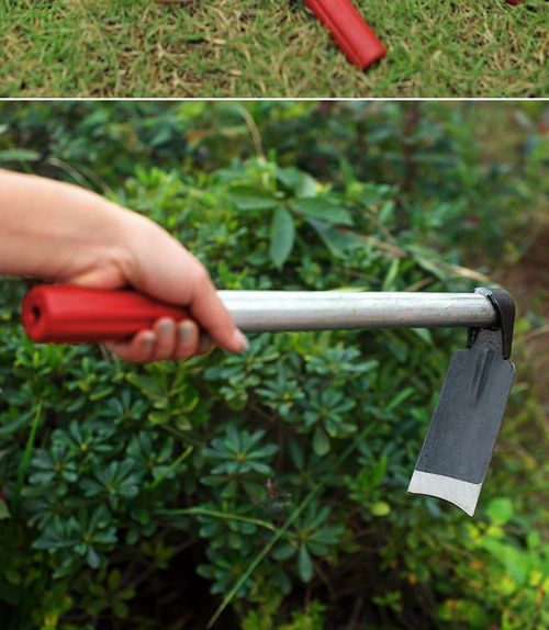 Manganese Steel Small Flat Hand Hoe 95 Sharp Garden Weeding Tool Lightweight 500g for Kenya Home Gardening