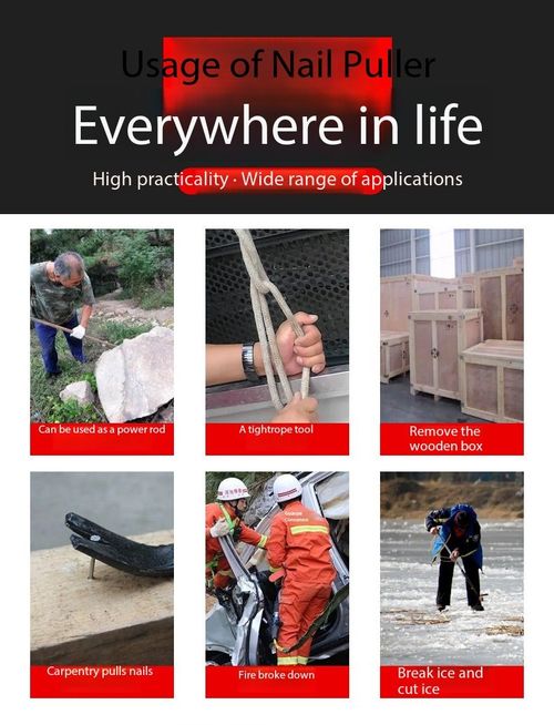 Heavy Duty Double Ended Pry Bar Forged Manganese Rail Steel Crowbar 1 Meter Construction Tool for Kenya