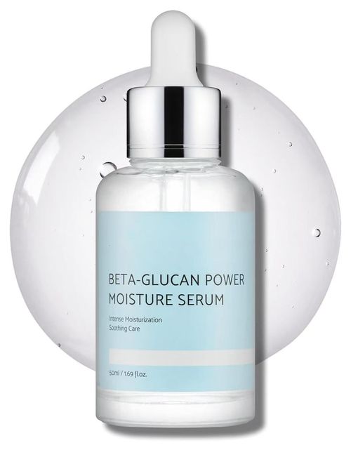 Beta-Glucan Moisture Face Serum 50ml Hydrating Calming Skin Care Essence