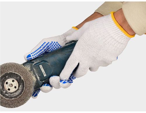 PVC Dotted Work Gloves 12 Pairs Only 2600 KES Cotton Safety Grip Gloves for Kenya Construction