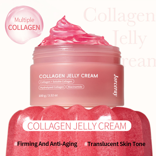Collagen Jelly Face Cream Hydrating Firming Daily Facial Moisturizer