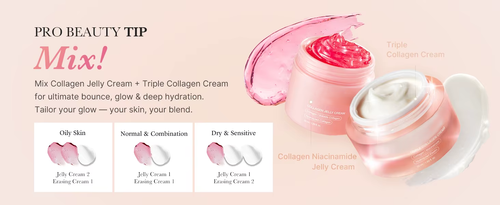 Collagen Jelly Face Cream Hydrating Firming Daily Facial Moisturizer