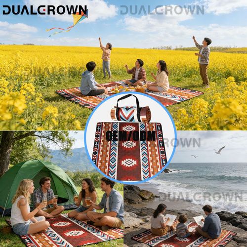 Thick Waterproof Portable Storage Picnic Mat For Outdoor Camping Beach