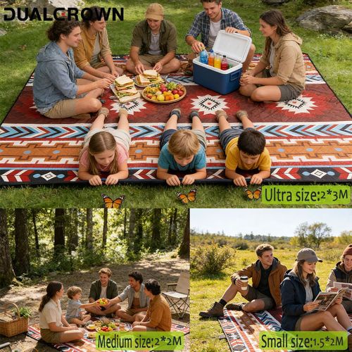 Thick Waterproof Portable Storage Picnic Mat For Outdoor Camping Beach