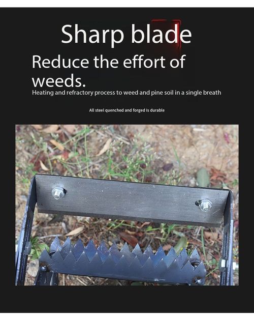 Heavy Duty Roller Weeder with Manganese Steel Blades Soil Pulverizer Farm Tool for Kenya Agriculture