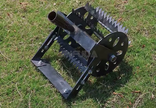 Heavy Duty Roller Weeder with Manganese Steel Blades Soil Pulverizer Farm Tool for Kenya Agriculture