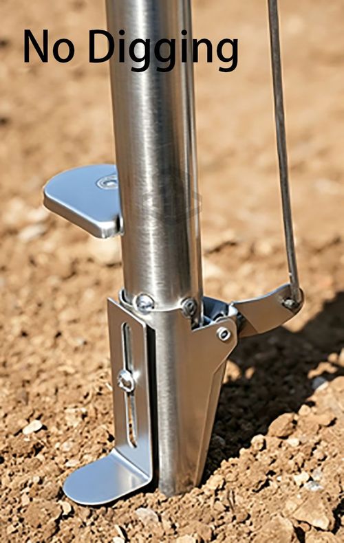 Handheld Seed & Fertilizer Spreader Portable Farm Sowing Tool