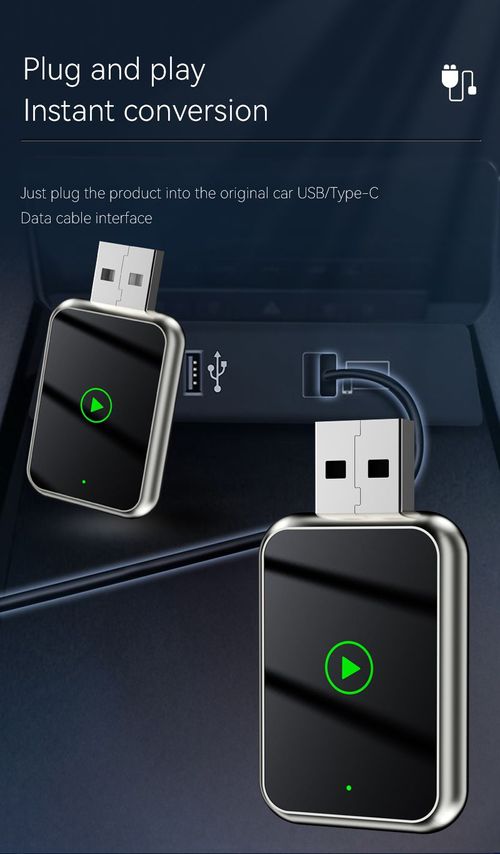 Wireless CarPlay and Android Auto Adapter USB Dongle Plug and Play Upgrade Kit for Kenya Cars