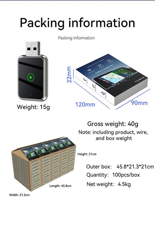 Wireless CarPlay and Android Auto Adapter USB Dongle Plug and Play Upgrade Kit for Kenya Cars