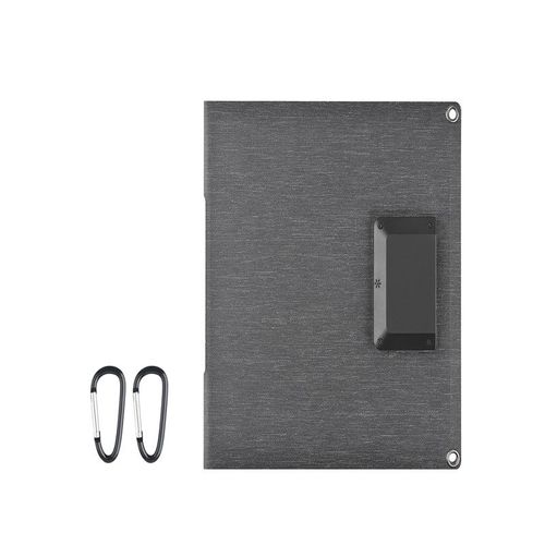 Portable Foldable Solar Panel Charger Dual USB Type-C Output Lightweight 0.4kg for Kenya Outdoor Travel