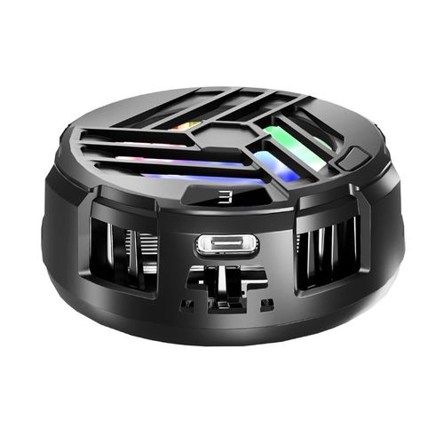 Magnetic Clip-on Mobile Phone Cooling Fan – Aluminum Alloy Gaming Cooler for Rapid Cooling