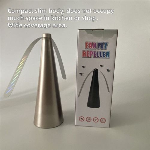 Wind Powered Fly Repeller Fan Chemical Free Mosquito Insect Deterrent for Outdoor Dining Garden Kenya