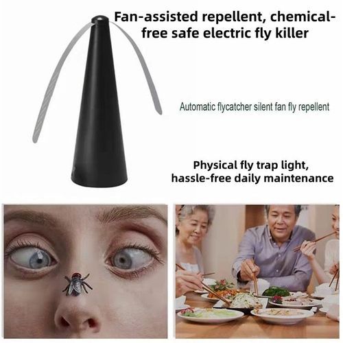 Wind Powered Fly Repeller Fan Chemical Free Mosquito Insect Deterrent for Outdoor Dining Garden Kenya