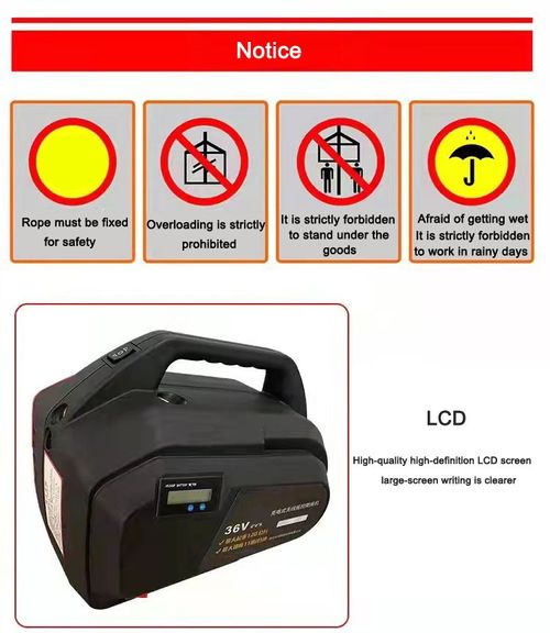 36V Wireless Electric Rope Climber 200kg Load Remote Control Winch for AC Installation & Lifting Kenya