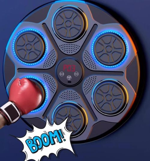Smart Music Boxing Machine LED Light Boxing Trainer Bluetooth Wall Mount Punching Bag for Home Fitness Kenya
