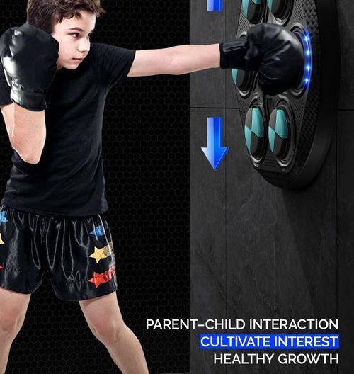 Smart Music Boxing Machine LED Light Boxing Trainer Bluetooth Wall Mount Punching Bag for Home Fitness Kenya