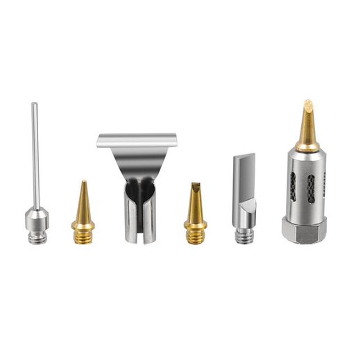 Portable Pen-Style Gas Soldering Iron – Compact Home Repair Tool with Interchangeable Tips and Accessories