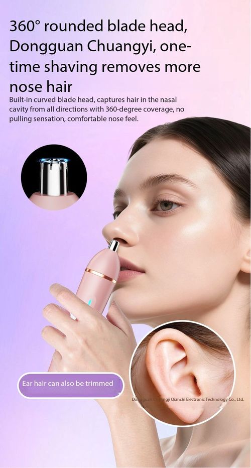 3-in-1 Rechargeable Women Hair Trimmer Curved Fit Full Body Groomer Portable Nose Ear Shaver Kenya