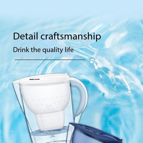 BPA-Free Water Filter Pitcher with Activated Carbon Cartridge Food Grade AS Material Kitchen Home Purifier for Kenya