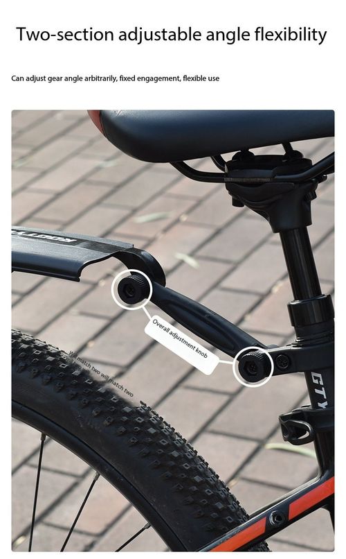 Retractable Bicycle Mud Guards Adjustable Bike Fenders for Kenya Roads
