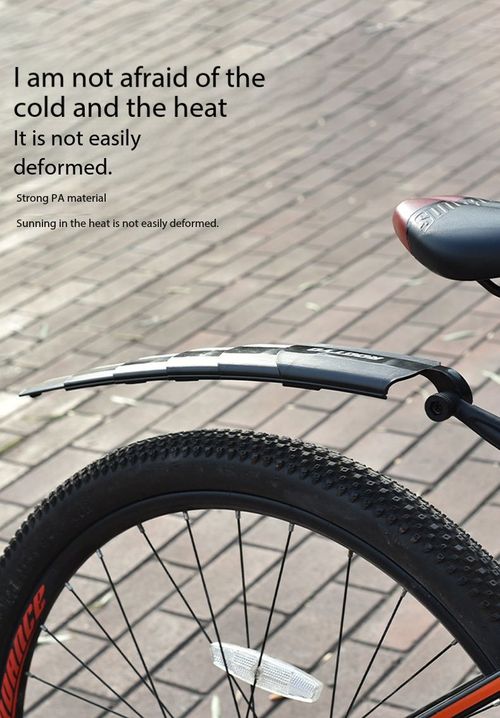 Retractable Bicycle Mud Guards Adjustable Bike Fenders for Kenya Roads