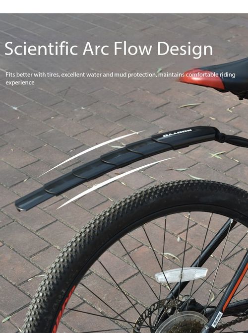 Retractable Bicycle Mud Guards Adjustable Bike Fenders for Kenya Roads