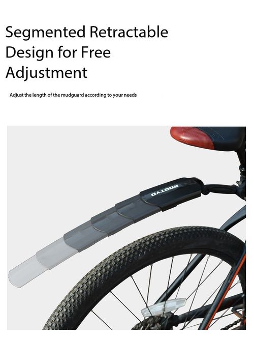 Retractable Bicycle Mud Guards Adjustable Bike Fenders for Kenya Roads