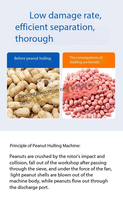Mobile Peanut Shelling Machine Commercial Peanut Seed Peeling Equipment