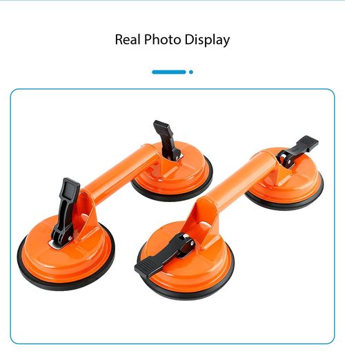 Dual-Cup Heavy Duty Tile & Glass Suction Cup Lifter for Kenya Construction
