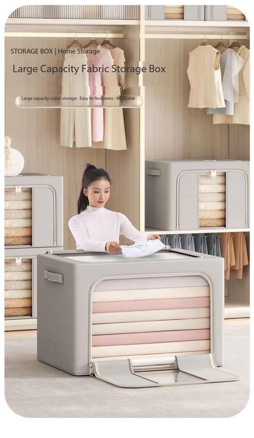 Large Foldable Oxford Cloth Storage Box with Steel Frame 3 Pack Only 4800 KES Home Organizer Kenya