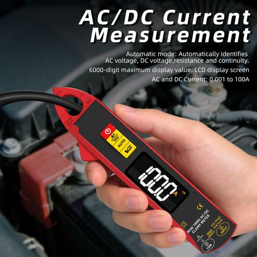 BSIDE UX1 High-Precision Smart Clamp Meter – 100A AC DC Ammeter & 6000-Count Multimeter