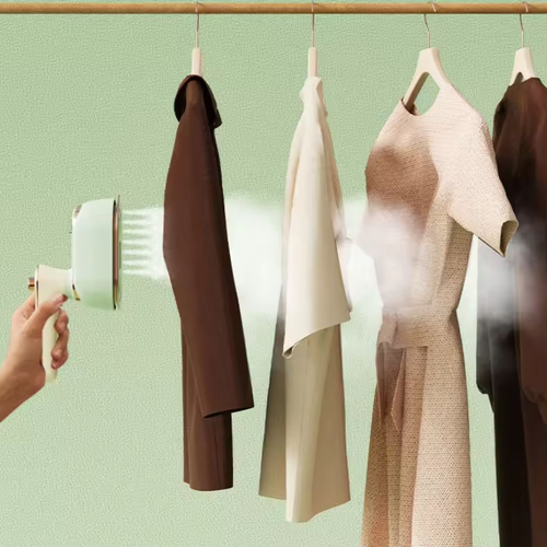 Portable Foldable Handheld Garment Steamer – High-Steam Dry & Wet Electric Iron (Suitable for Home and Office Use)